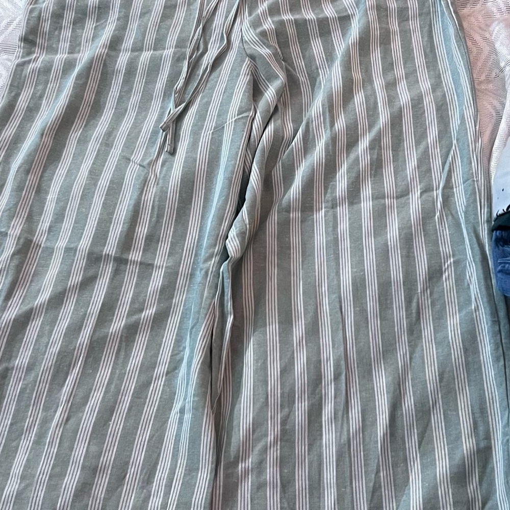 Hippie Rose Oregano Stripe Two-Piece Set (XL)